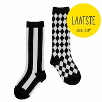 thumb-CarlijnQ Kniesokken 'Misfits'-1