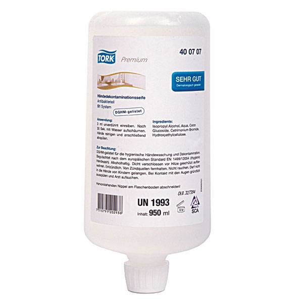 Tork Premium Cream Zeep ontsmettend 6 flacons 1L 420707