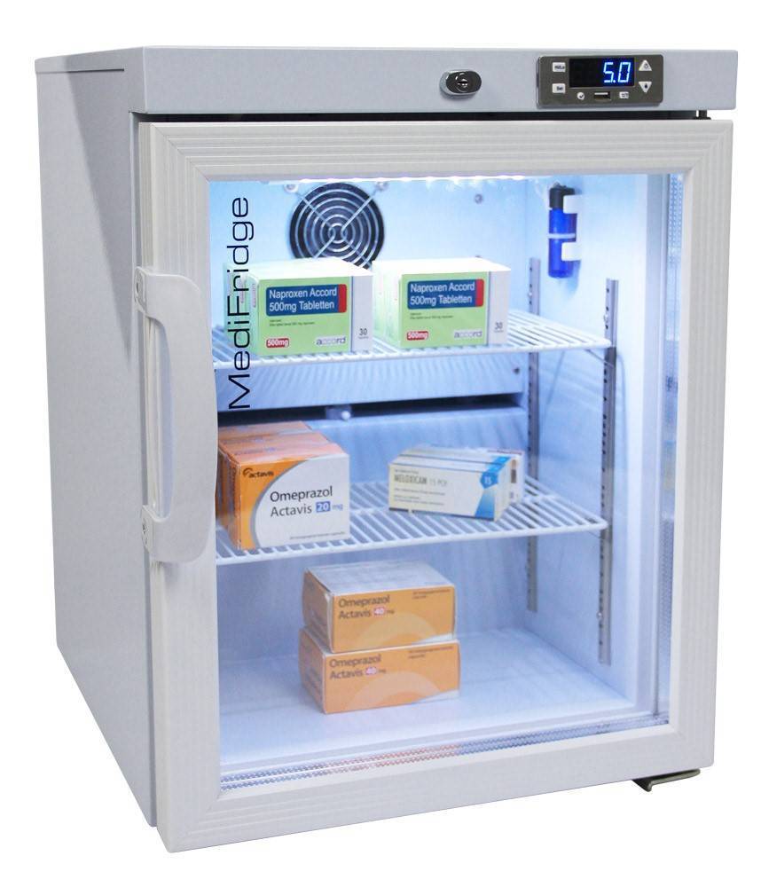 MediFridge medicine refrigerator MF30LGD Glass door 41 liter