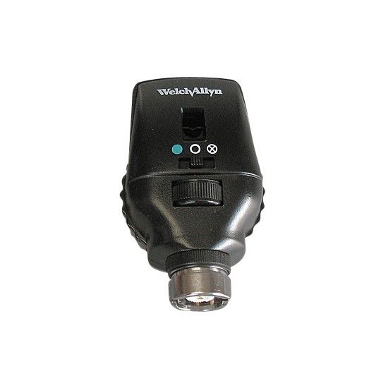 Welch allyn ophthalmoscope coaxial with blue filter 28 lenses 3.5V Medische Vakhandel