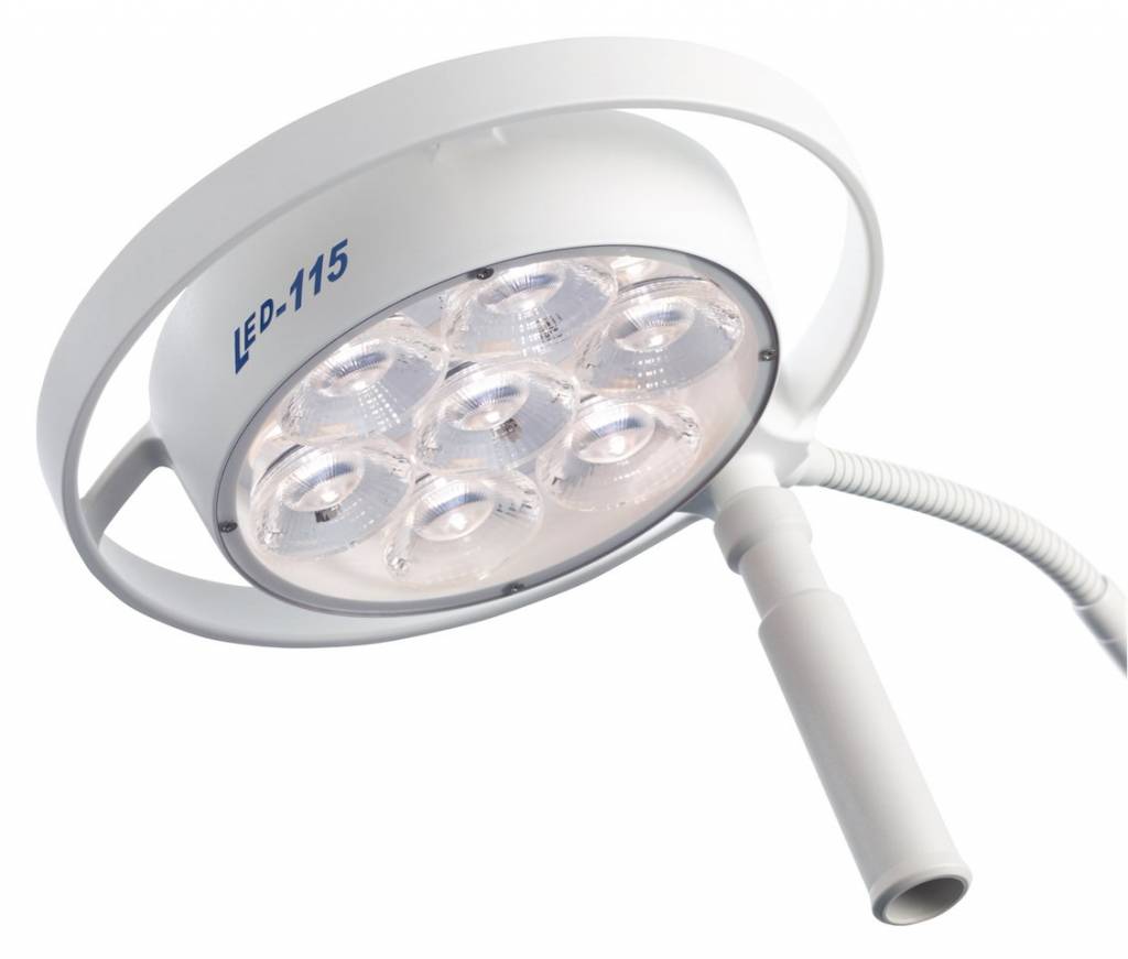 Mach LED 115C examination lights 3700, 4000, 4300 Kelvin Medische