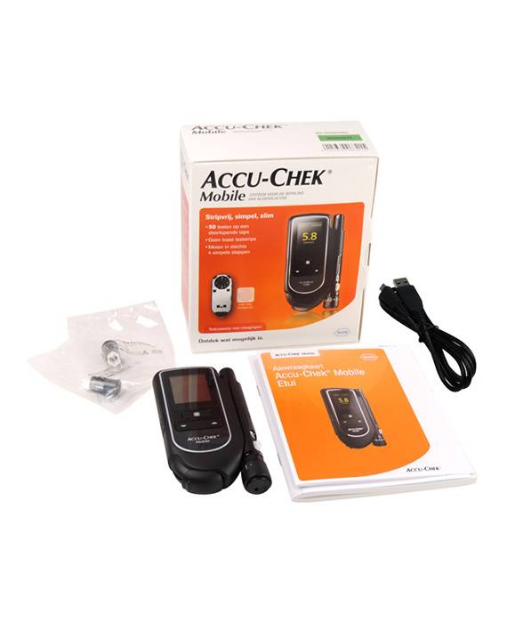 Roche AccuChek Mobile starter kit Medische Vakhandel