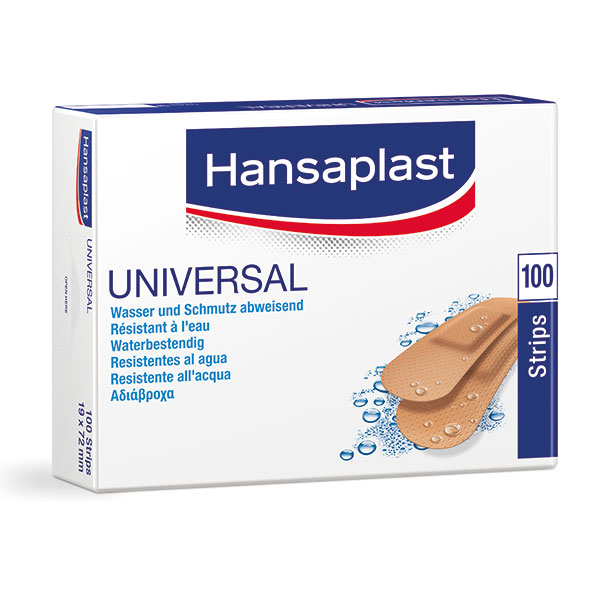 Hansaplast Universal Injektionspflaster - 4 cm x 1,9 cm - 100 Stück