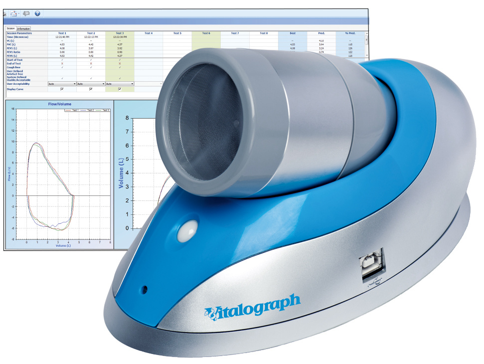 Vitalograph Pneumotrac Spirometer Medische Vakhandel