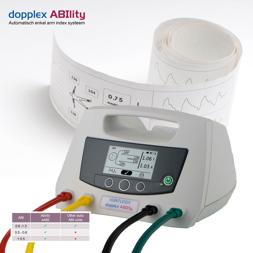 Huntleigh Ability automatic anklebrachial index meter Medische