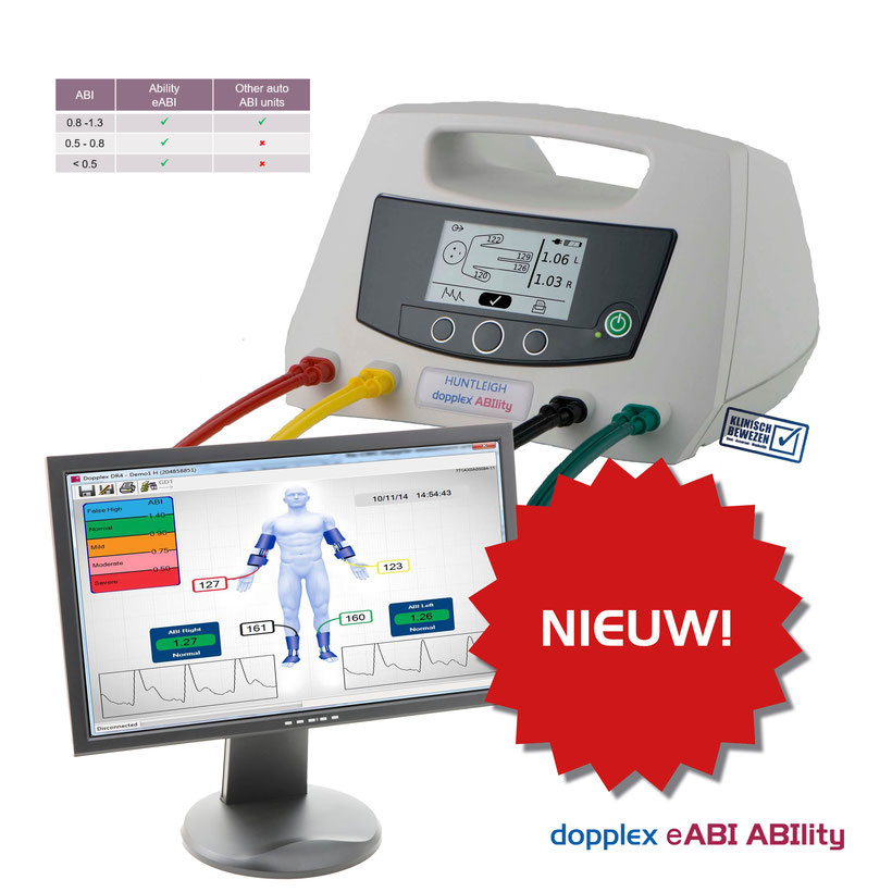 Huntleigh Ability automatic anklebrachial index meter Medische
