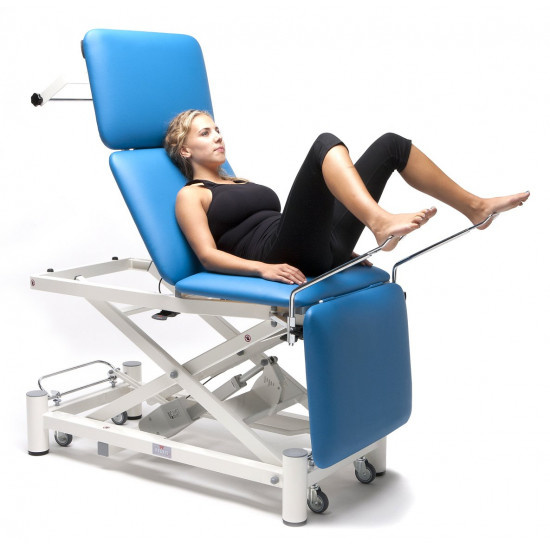 Praxis Elite 4 examination couch electric + free paper roll holder