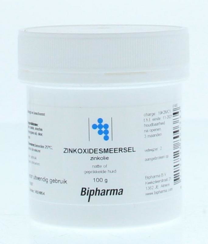 Bipharma Zinkoxidesmeersel zinkolie - 100 gram