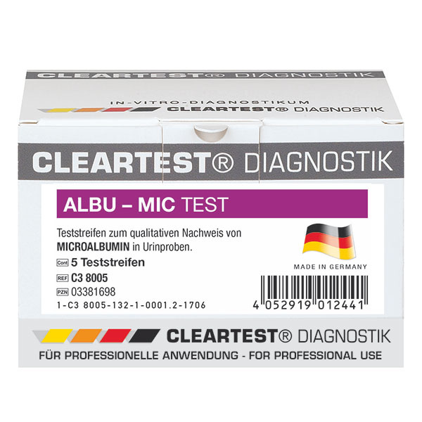 Urine test microalbumin + creatinine Medische Vakhandel