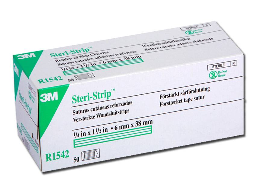 STERISTRIP™ Steristrip reinforced skin closures 38 x 6 mm 300 pieces Medische Vakhandel