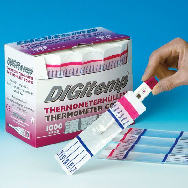 DigiTemp™ thermometer covers 1000 pieces Medische Vakhandel