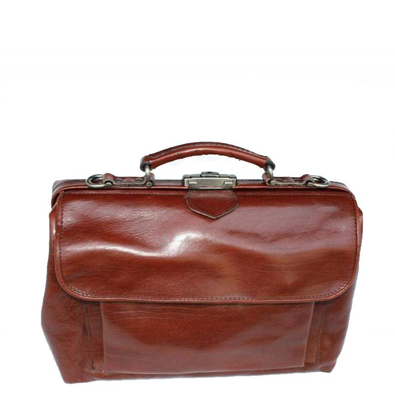 Mutsaers Leather Doctor's Bag - Der Doktor - mittelgroß mit Fronttasche