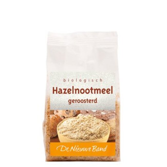 De Nieuwe Band Hazelnootmeel (geroosterd) 100g - BIO