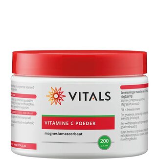 Vitals Vitamine C poeder (magnesiumascorbaat) 200g