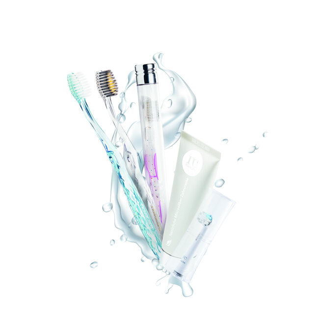 Opzetborstel Universeel - Micro Zilver - Blauw - 1st