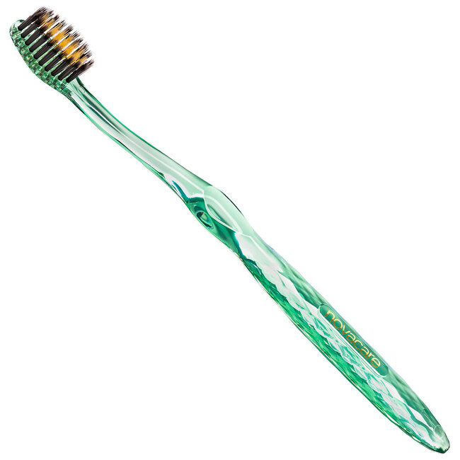 Tandenborstel - Micro Goud / Houtskool - Groen - 1st