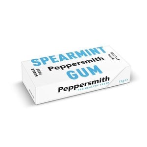 Peppersmith Natuurlijke Spearmint Kauwgom - (10st) 15g