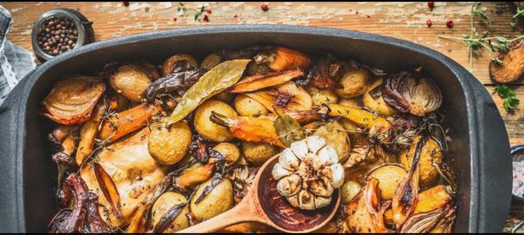 Ovenschotel met Kurkuma Kip