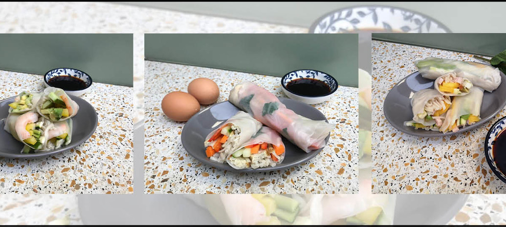 Gezonde loempia's maken (summer rolls)