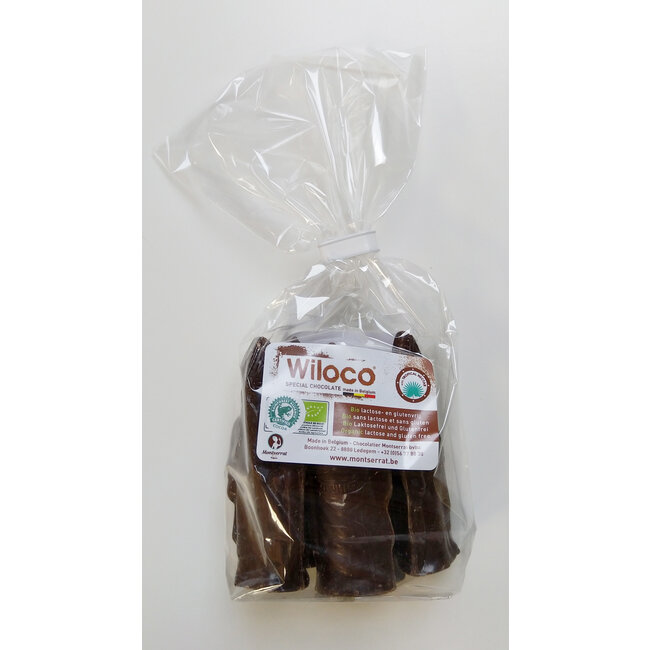 Sint Figuurtjes Puur - Gevuld met praliné - 5st - BIO