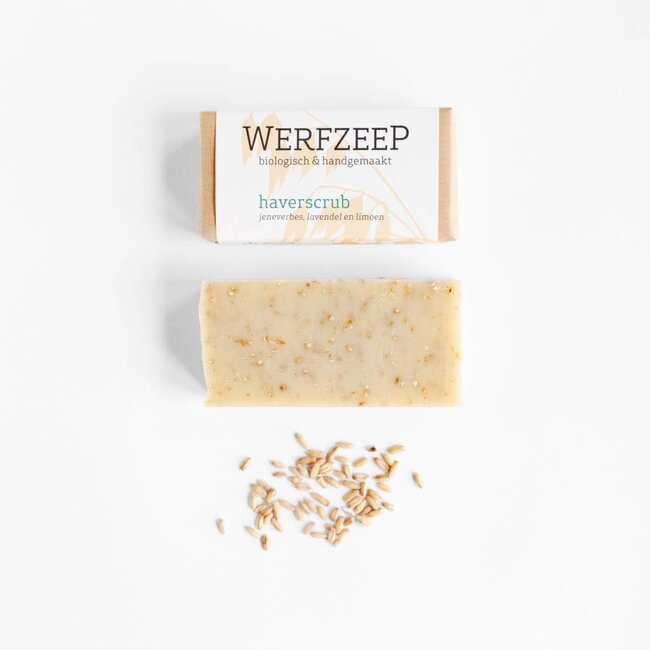 Haverscrub Biologisch / Werfzeep Scrub 100gr