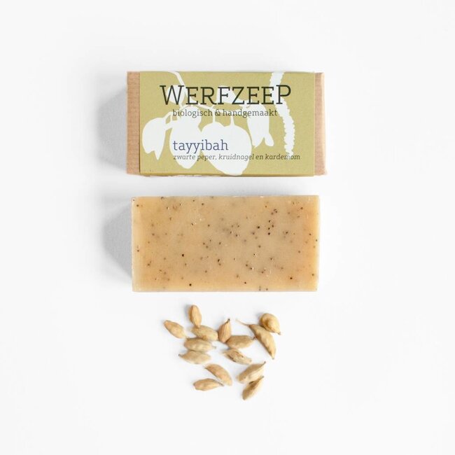 Werfzeep Scrubzeep Tayyibah - Biologische scrub zeep - 100gr