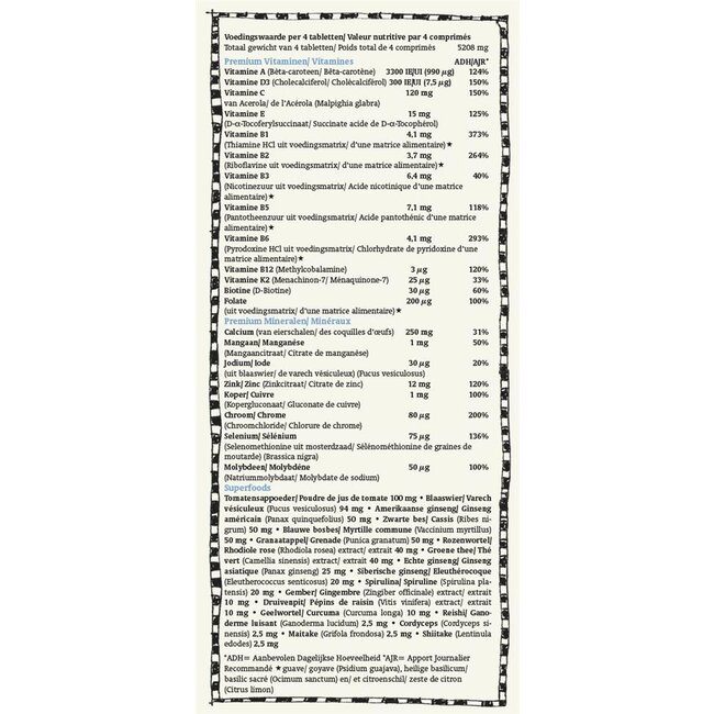 Multi Man - 60 Tabletten