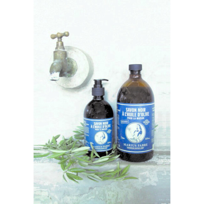 Savon Noir - Zwarte Schoonmaakzeep - Vloeibaar