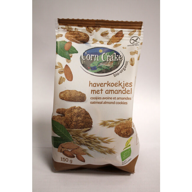 Haverkoekjes met Amandel - 150g - BIO