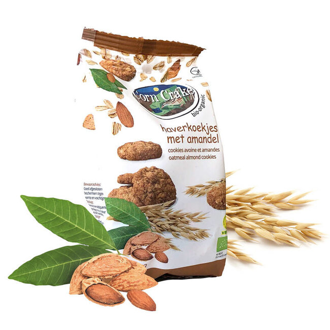Haverkoekjes met Amandel - 150g - BIO