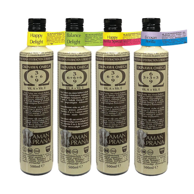 Eicosan Perilla Olie  (Okinawa) - 500ml - BIO