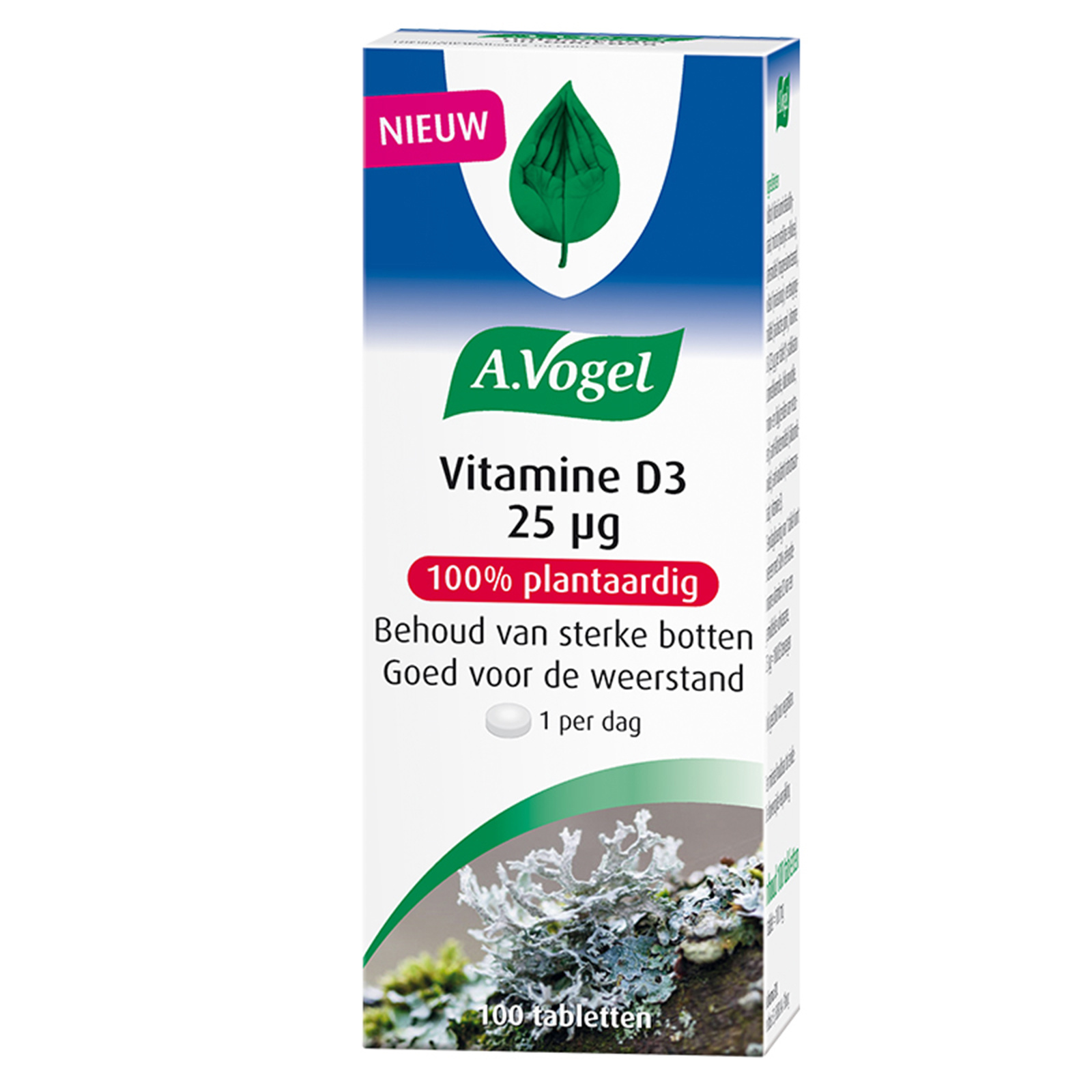 wazig Verpersoonlijking Behandeling Vitamine D3 25ug - 100 tabletten - Puur Mieke