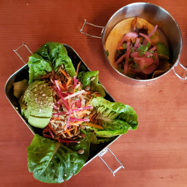 Bento Wet Box Large Rectangle - 1200ml