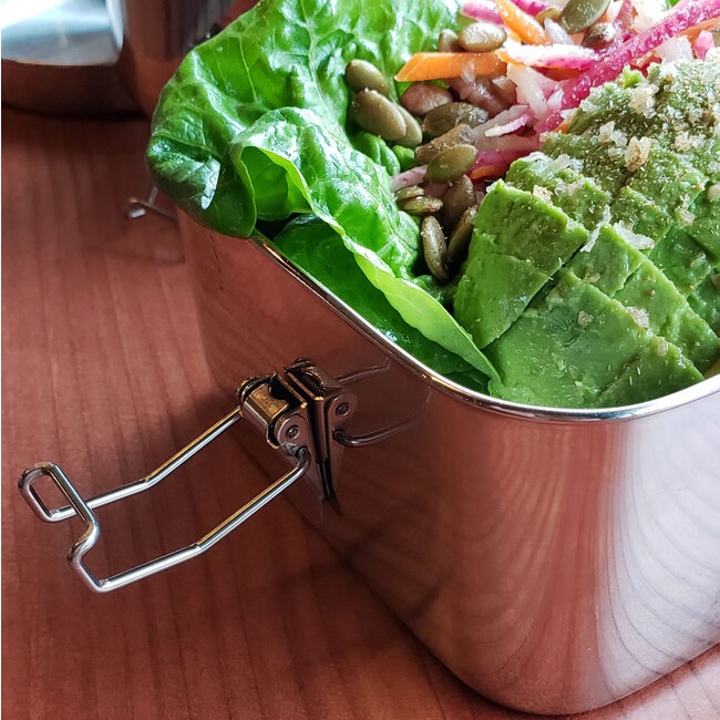 Bento Wet Box Large Rectangle - 1200ml