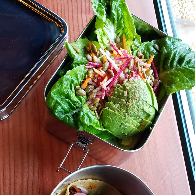 Bento Wet Box Large Rectangle - 1200ml