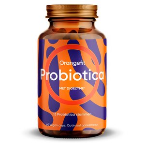 Orangefit Probiotica met DigeZyme -  60 caps