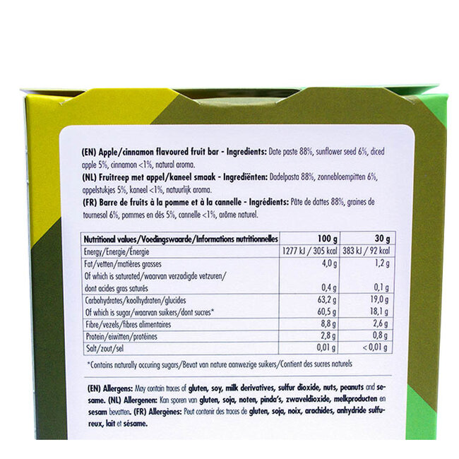 Fruitreep Appel/Kaneel - 4-pack