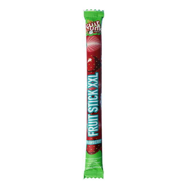 Fruit sticks XXL Aardbei 5pack Puur Mieke