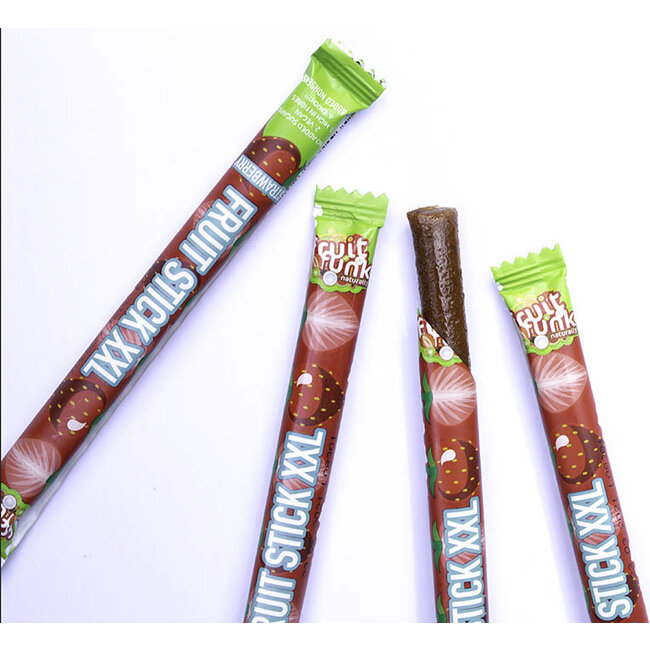 Fruit sticks XXL Aardbei - (5st) 100g