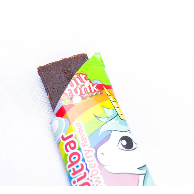 Unicorn Schoolbars Aardbei - (4st) 80g