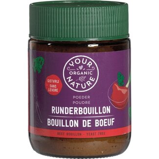 Your Organic Nature Heldere runderbouillonpoeder zonder gist 140g - BIO