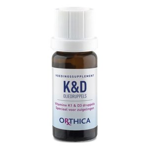 Orthica Vitamine K1 & D3 Oliedruppels - 10ml