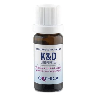 Orthica Vitamine K1 & D3 Oliedruppels - 10ml