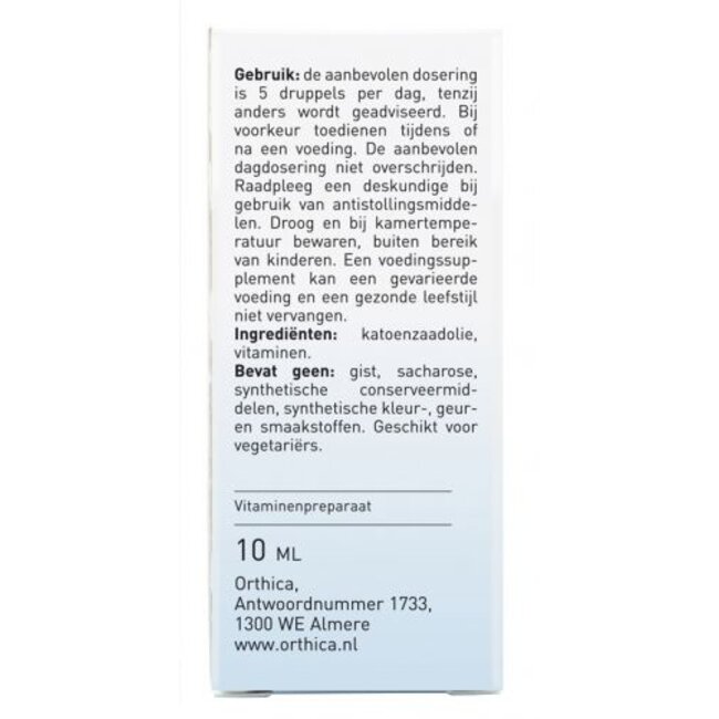Vitamine K1 & D3 Oliedruppels - 10ml