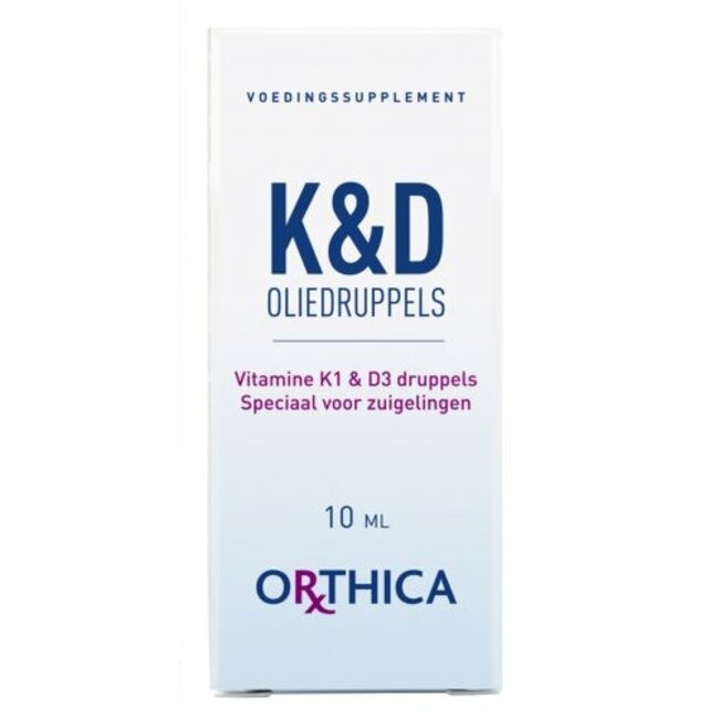 Vitamine K1 & D3 Oliedruppels - 10ml
