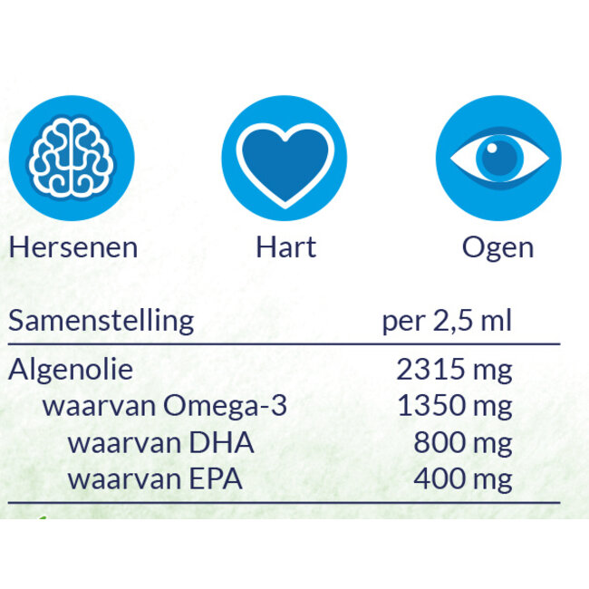 Pure Algenolie - DHA & EPA - 150ml - Vegan
