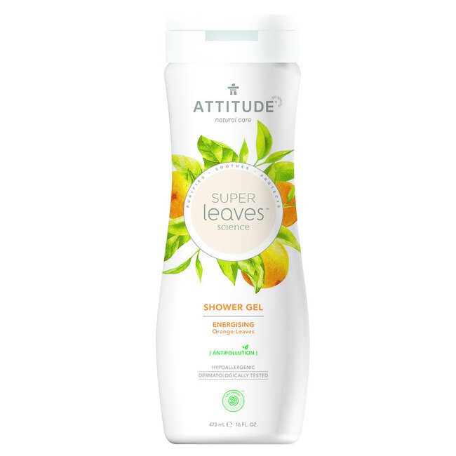 Shower Gel Super Leaves - Energizing - 473ml