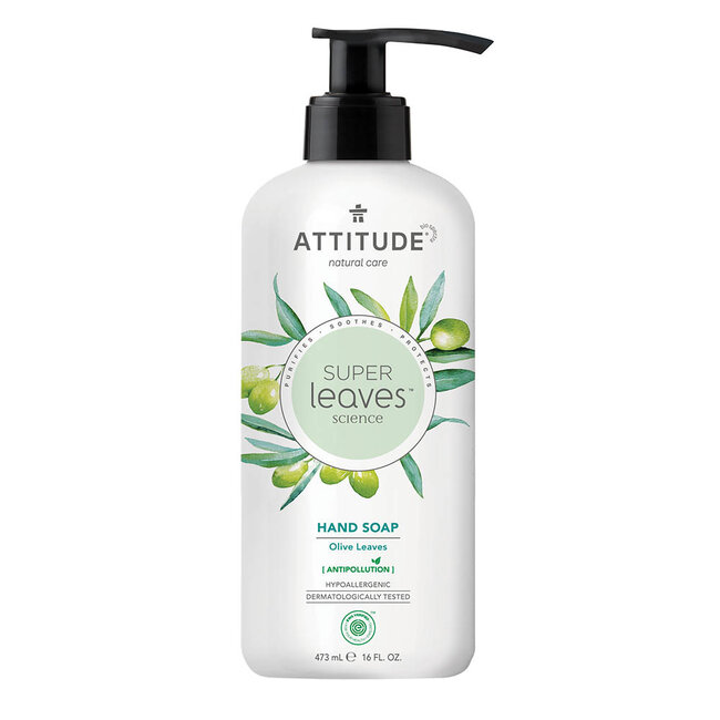 ATTITUDE Handzeep Super Leaves - Olive Leaves - 473ml