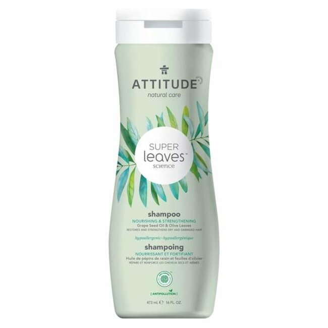 ATTITUDE Shampoo Super Leaves - Verzorgend en Versterkend - 473ml