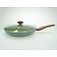 Koekenpan 28cm met hout-look greep - VegeTek